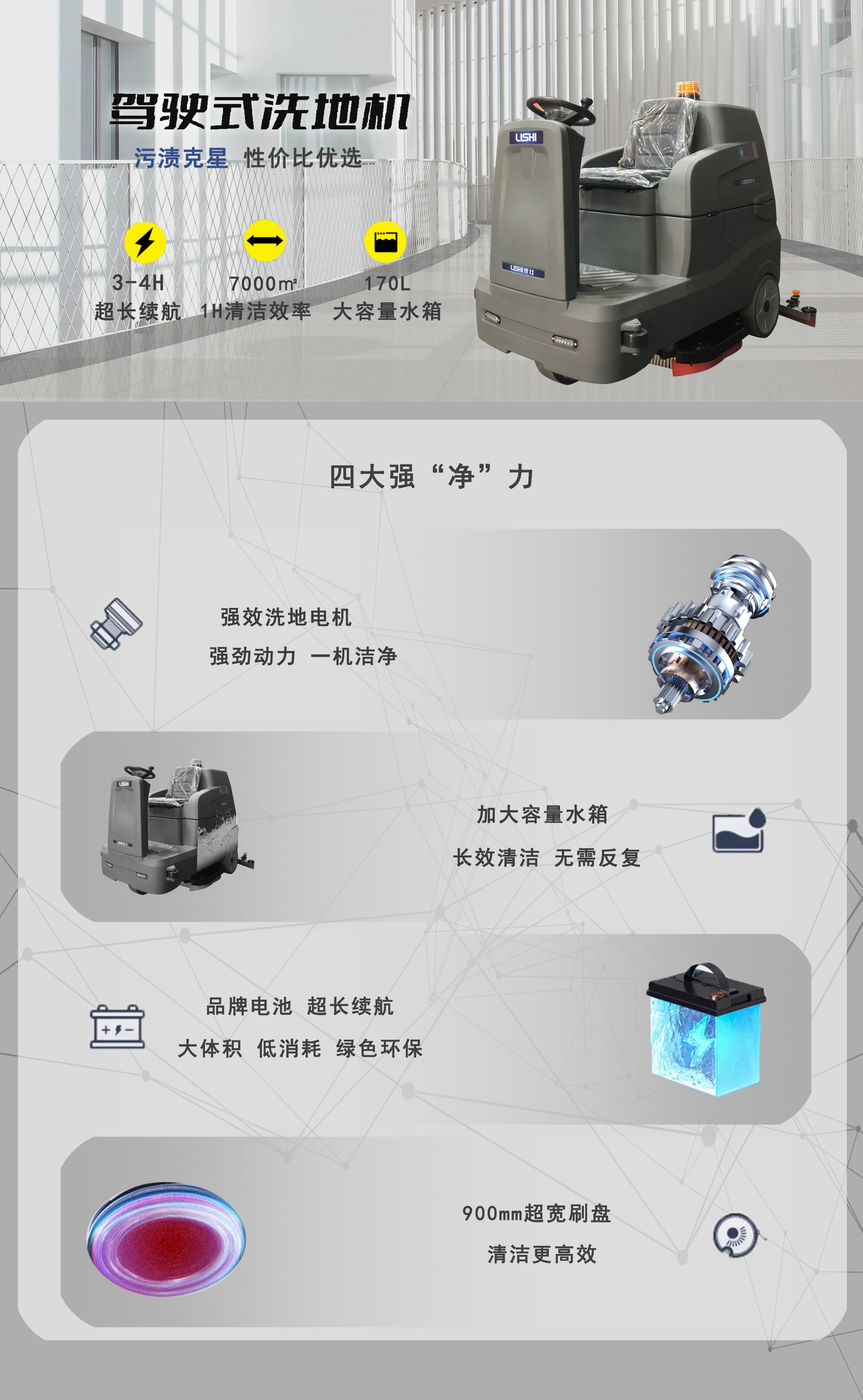 倉庫駕駛洗地機(jī),LS-900駕駛式洗地機(jī) 倉庫駕駛洗地機(jī),LS-900駕駛式洗地機(jī)